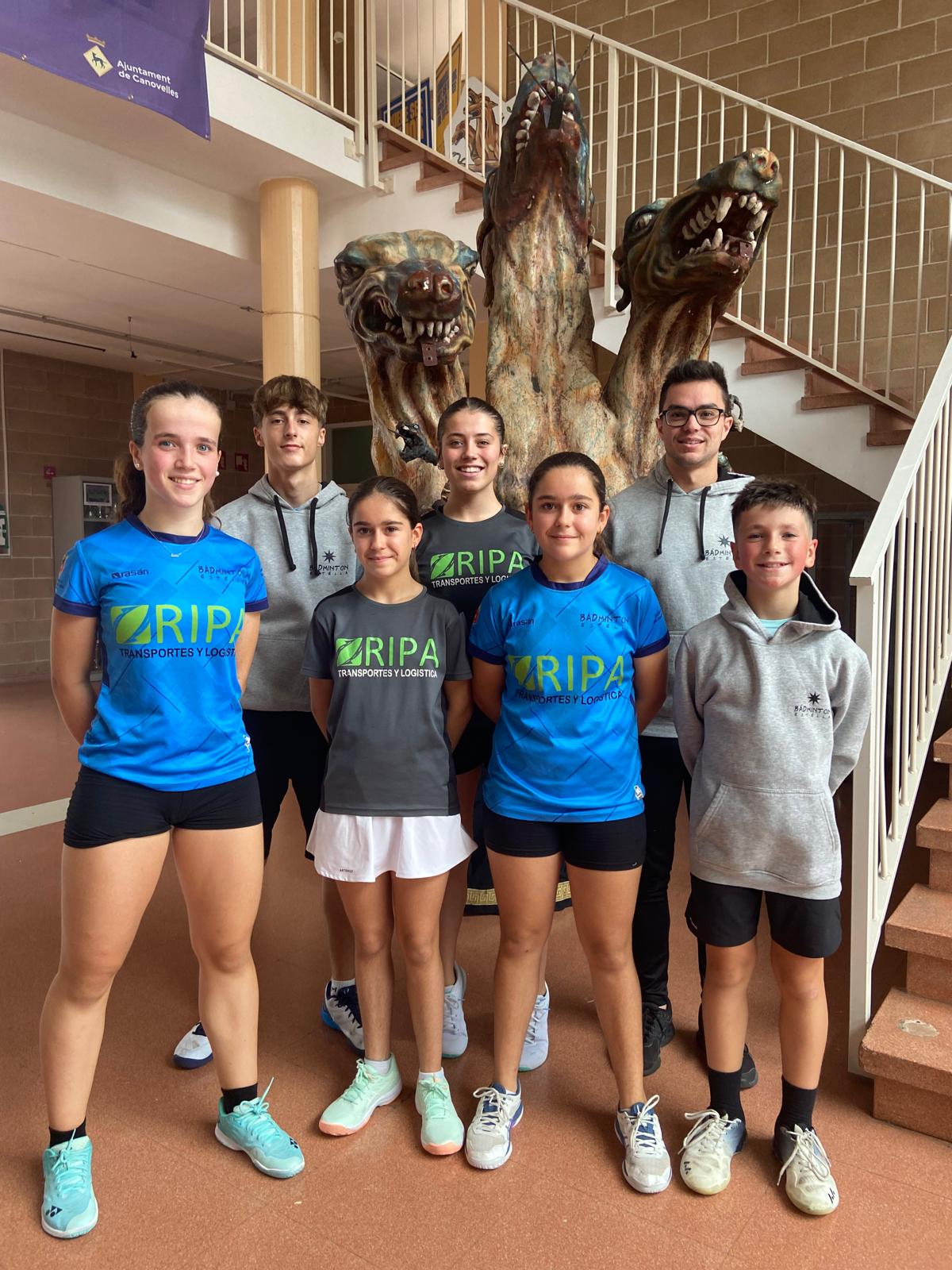 El Club Bádminton Estella se va de Másters